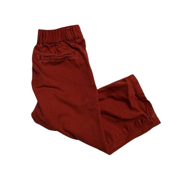 Gymboree Orange Rust Chino Casual Pants Toddler Boy Size 18 24mo - Picture 1 of 4